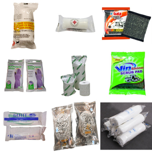 Ngang gói dòng chảy Gói máy đóng gói tấm dùng một lần máy đóng gói phần cứng phù hợp Gối máy đóng gói - Product Image 2