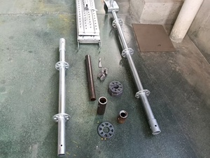 Layher thép hiện đại thang hệ thống sân khấu Trọng lượng nhẹ giàn giáo mặt bích <span class=keywords><strong>ringlock</strong></span> crossbar <span class=keywords><strong>ringlock</strong></span> bộ phận cho an toàn ngoài trời - Product Image 6