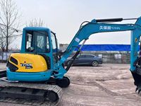 Occasion pour KX155 Modèle 2023, Mini-Excavatrice Compacte 5 Tonnes avec Moteur, Pompe, Boîte de Vitesses et PLC, Bon État