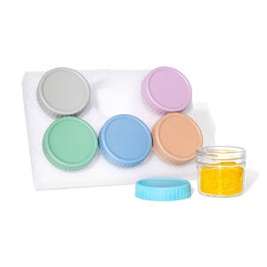 En vrac Couvercle coloré de stockage de <span class=keywords><strong>caviar</strong></span> 4oz 120ml Pots de maçon de cuisine polyvalents vides pour confiture <span class=keywords><strong>maison</strong></span> - Product Image 4