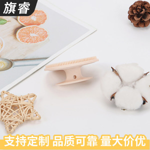 Soft Bristled Silicone Facial Cleansing Brush Manual Skin Friendly Pore Cleaning For General Use - Product Image 5