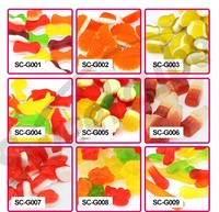 Fruity Flavor Gummy Candy Bulk Wholesale Assorted Sugar Coated Candy Gummies Supplier
