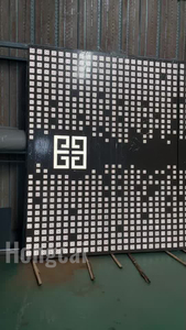 Tùy Chỉnh Nhà Máy Đục Bảng Điều Chỉnh Đèn LED-Ánh Sáng Trần Nhôm Bảng Điều Chỉnh Trần Biên Giới Tấm Với Đèn LED - Product Image 5