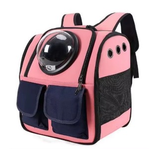 Free Sample Wholesale New Arrival Black Red <b>Dog</b> Cat <b>Carrier</b> With Breathable Hole Animal Foldable <b>Carrier</b> Pet <b>Backpack</b> - Product Image 6