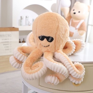 Nuovo Arrivo: <span class=keywords><strong>Peluche</strong></span> Morbido a Forma di <span class=keywords><strong>Polpo</strong></span> con Occhiali, Decorazione per la Casa, Giocattolo e Regalo per Bambini - Product Image 6