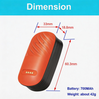Localizador GPS para Mascotas de Alta Precisión 4G con Resistencia al Agua IP67 y Precisión GPS de 10 m, para Actividades al Aire Libre