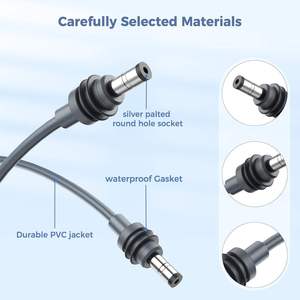 Cable de Alimentación Exterior Starlink Mini de <span class=keywords><strong>3M</strong></span> (10 Pies), PVC Impermeable, Carga Rápida DC, Resistente a Rayos UV, Compatible con Cámaras, RV, Barcos y Exteriores - Product Image 3