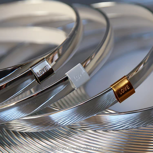 Tira Decorativa Dorada U13 <span class=keywords><strong>de</strong></span> 500M, una Caja, Moldura Decorativa Cromada Dorada Plateada <span class=keywords><strong>de</strong></span> PVC, Tira <span class=keywords><strong>de</strong></span> Borde en Forma <span class=keywords><strong>de</strong></span> U - Product Image 1