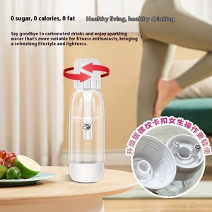 Macchina portatile dell'<span class=keywords><strong>acqua</strong></span> <span class=keywords><strong>frizzante</strong></span> per uso commerciale domestico fai da te CO2 Carbonator per il tè del latte alloggiamento di plastica manuale per il negozio di viaggio - Product Image 3