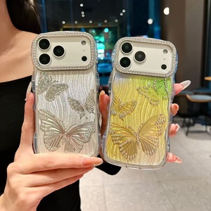 Cover per Cellulare IMD con Farfalla per Tutti i Telefoni Custodia Morbida in TPU con Strass per Redmi 14C Note 14 15 Note 15 Pro - Product Image 2