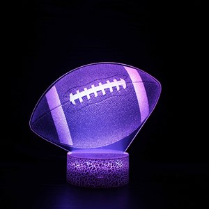 Lampe de nuit LED gravée en acrylique 3D, lampe de personnage, 7 couleurs, décoration lumineuse pour sport, danse, série <span class=keywords><strong>Star</strong></span> - Product Image 2