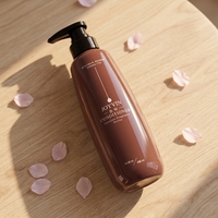 Bouteilles cylindriques en PETG ambré avec pompe pulvérisatrice pour shampoing et lotion, personnalisables OEM/ODM, faible MOQ, bouteilles roses pour après-shampoing