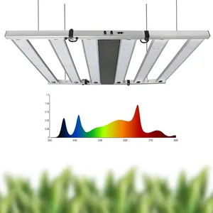 Meilleures ventes 2023 o-sram pliable 660nm L-G 395nm 730nm LM301h /LM282b1000W lampe de croissance LED pour barres de plantes d'intérieur
