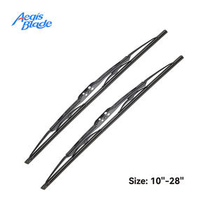 Balais d'essuie-glace universels de haute qualité 14-28 pouces en caoutchouc naturel pour tous les véhicules - Product Image 1