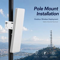 Antena de Panel Direccional MIMO de 2.4GHz 2x15dBi para Exteriores, Antena de Puente Inalámbrico WLAN