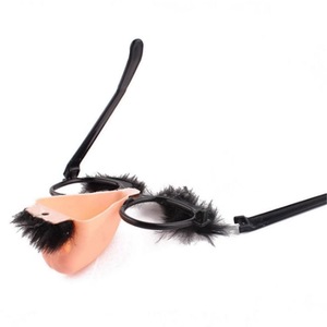 Disfraz de Payaso Novedoso para Fiesta de Halloween con Ojos Divertidos, Nariz Grande, Bigote, Gafas y Cejas - Decoración de Fiesta de Gran Venta - Product Image 5