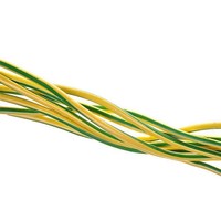 Einadriges 2,5mm Kupferkabel PVC-Isolierung Massiv Verseiltes Abgeschirmtes Flachkabel Mindestbestellmenge 100m 300V Nennspannung Unterirdische Stromversorgung