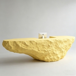 Fiberglass Hotel Lobby Reception Desk Luxury Front Desk Art Shape for Beauty Salon Club - Product Image 6