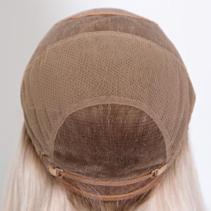 Perruques full lace wig mono top couleur <span class=keywords><strong>blonde</strong></span> avec racine foncée, personnalisation directe d'usine - Product Image 2