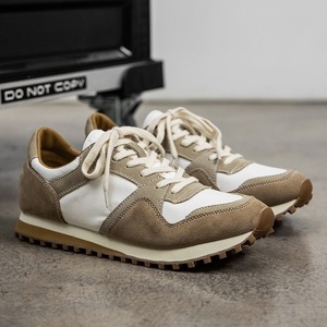 Zapatos de Cuero de Gamuza con Logotipo Personalizado, Estilo <span class=keywords><strong>Retro</strong></span> para Caminar y Correr, Zapatillas de Moda para Hombre - Product Image 3