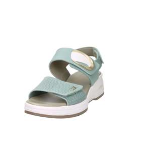 Sandales compensées Donna Serena pour femme, vert aqua, taille 38, talon 5 cm - Product Image 5