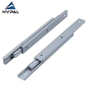HVPAL Offre spéciale Glissières de tiroir robustes de 10 pouces à 3 couches pour meubles Glissières de tiroir en aluminium à pousser pour ouvrir - Product Image 5