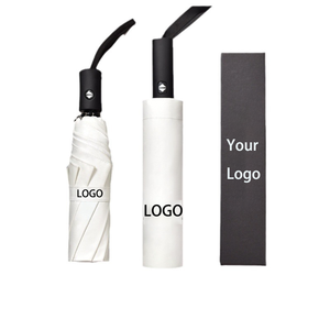 Parapluie compact anti-UV en gros, ouverture automatique, logo personnalisable, coffret cadeau pliable <span class=keywords><strong>pour</strong></span> le voyage - Product Image 1