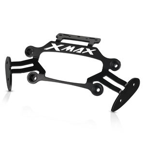 Espejos retrovisores para motocicleta, soporte fijo delantero, soporte para teléfono, soporte retrovisor para <span class=keywords><strong>YAMAHA</strong></span> XMAX <span class=keywords><strong>125</strong></span> 250 300 400 <span class=keywords><strong>2017</strong></span> - 2019 2018 - Product Image 2