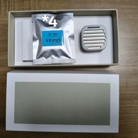 Diffuseur de parfum automobile moderne et populaire, transfrontalier, à parfum naturel, pour grille d'aération, entièrement métallique, désodorisant et anti-formaldéhyde