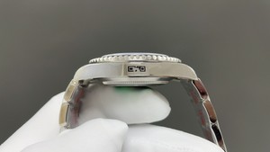 Montre de poche de luxe pour homme Tandorio NH35A avec mouvement automatique Seiko, 20 BAR, plongée, bracelet en acier 40 mm, marques lumineuses - Product Image 5