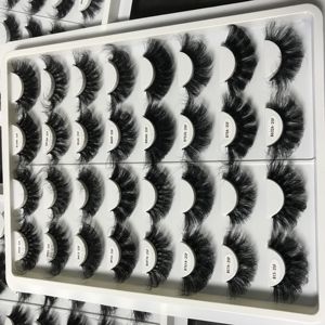 100% fait à la main 3d d Curl Faux <span class=keywords><strong>cils</strong></span> de vison 20 mm vison <span class=keywords><strong>5d</strong></span> vrais <span class=keywords><strong>cils</strong></span> de vison épais moelleux désordonné en gros pleine bande <span class=keywords><strong>cils</strong></span> <span class=keywords><strong>CILS</strong></span> - Product Image 2