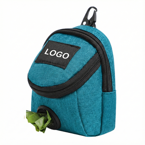 Bolsa para Premios de Perro Oxford Impermeable con Logotipo Personalizado OEM, con Correa, Bolsillo con Cremallera, Dispensador de Bolsas para Excrementos, Manos Libres, para Entrenamiento - Product Image 1
