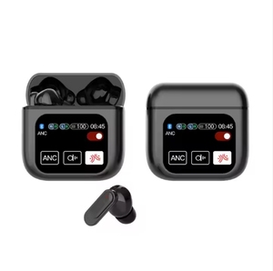 Écouteurs sans fil Mi Wireless Air Conduction M, meilleurs écouteurs avec réduction de bruit active et passive, écouteurs intra-auriculaires LCD - Product Image 1