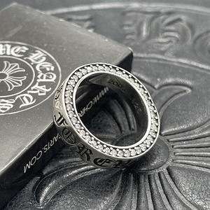 Vente en gros d'usine, bagues en forme de croix en chrome éternel de style hip-hop punk pour couples, version électro-plaquée de haute qualité - Product Image 6