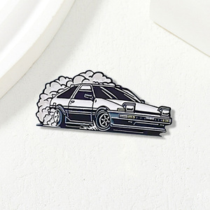 เข็มกลัดหนังรถยนต์สำหรับกระเป๋าเป้สะพายหลังสำหรับรถยนต์ AE86เข็มกลัดรูปตัว <span class=keywords><strong>D</strong></span> สำหรับแข่งรถแฟชั่น - Product Image 3