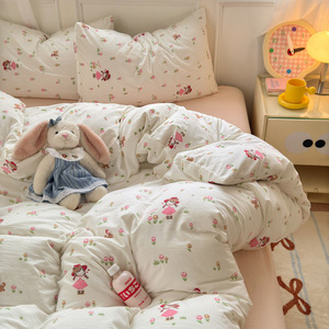 Piumoni in cotone 100% bianco e lussuosi Set di lenzuola usate per <span class=keywords><strong>neonati</strong></span> con stampa Buddha egizia - Product Image 3
