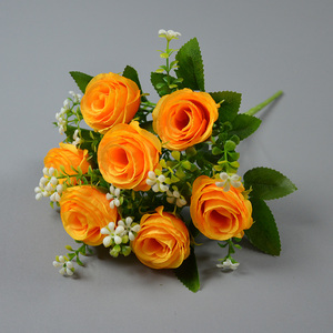 Hoa hồng giả Hoa cưới Bó hoa cô dâu Khuyến mãi nóng Hoa giả bán buôn trang trí nhà cửa đám cưới - Product Image 5