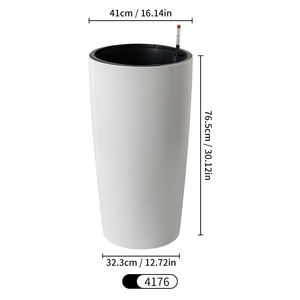 <span class=keywords><strong>2025</strong></span> Nhà Máy Bán Buôn Kích Thước Lớn Tự Tưới Nước Trong Nhà Trang Trí Nội Thất Sàn Cao Chậu Hoa Chủ Nhựa Trồng Vườn Sử Dụng - Product Image 1