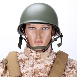 Casques de sécurité protecteurs en acier M1, casque tactique de terrain extérieur avec 6 points de <span class=keywords><strong>suspension</strong></span> de type circulaire - Product Image 5