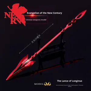New Century Warrior 30cm <span class=keywords><strong>Genesis</strong></span> Gun Grabado con láser Anime EVA Unit-06 King-Slaying Lance Arma Decoraciones navideñas al por mayor - Product Image 6