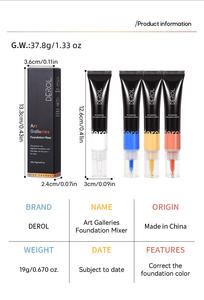 DEROL — mélange <span class=keywords><strong>de</strong></span> <span class=keywords><strong>fond</strong></span> <span class=keywords><strong>de</strong></span> <span class=keywords><strong>teint</strong></span> liquide, 19g, <span class=keywords><strong>fond</strong></span> <span class=keywords><strong>de</strong></span> <span class=keywords><strong>teint</strong></span> mat coloré, couleurs réglables, liquide <span class=keywords><strong>de</strong></span> mélange - Product Image 6