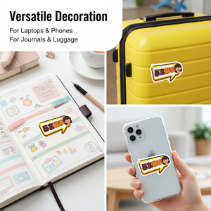 Custom holographic vinyl stickers, die-cut <b>labels</b>, printing tapes, logo holographic stickers, self-adhesive waterproof stickers - Product Image 3