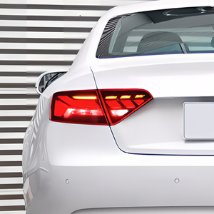 Montaje de luces traseras de coche para <span class=keywords><strong>Audi</strong></span> <span class=keywords><strong>A5</strong></span> A5L S5 RS5 <span class=keywords><strong>2008</strong></span>-2016 LED Auto luces traseras actualización 2021 estilo dinámico luces traseras Accesorios - Product Image 5