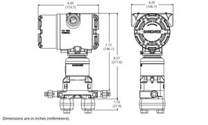 Ban đầu không sử dụng Emerson rosemounts 4088 multivariable Transmitter rosemounts modbus Transmitter với giá tốt nhất - Product Image 6