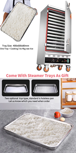 Bánh Bao Công Nghiệp Thương Mại Mini Dim Sum Mini Bằng Thép Không Gỉ Cho Gà Chạy Ga Nồi Hấp Thực Phẩm Gạo Momo Tủ Bếp - Product Image 3