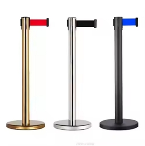 תור חגורה נשלפת נייד diver גדר זמנית פוסט פוסט מחסום בקרת קהל - Product Image 4