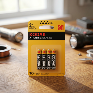 4 Piezas Pilas Kodak XTRALIFE AAA LR03 (Paquete en Blíster) Modelo KLR3X - Product Image 2
