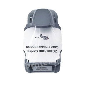 Zebra ZC100 카드 프린터 리본 800300-801 흑백 검정색 롤당 1000인쇄 PVC 카드 인쇄용 정품 미국산 - Product Image 3