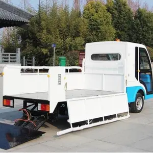 RNKJ büyük kapasiteli elektrikli üç tekerlekli çöp Transfer kamyonu temizleme aracı