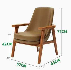 Hiện đại retro phong cách công nghiệp rắn gỗ sofa Bar giải trí bảng ghế cho quán cà phê cuốn sách thanh phần còn lại khu vực tiếp tân trường phòng khách - Product Image 6